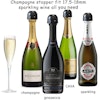 Champagne / Vinkork - Vakuum försluter - Stopper Svart