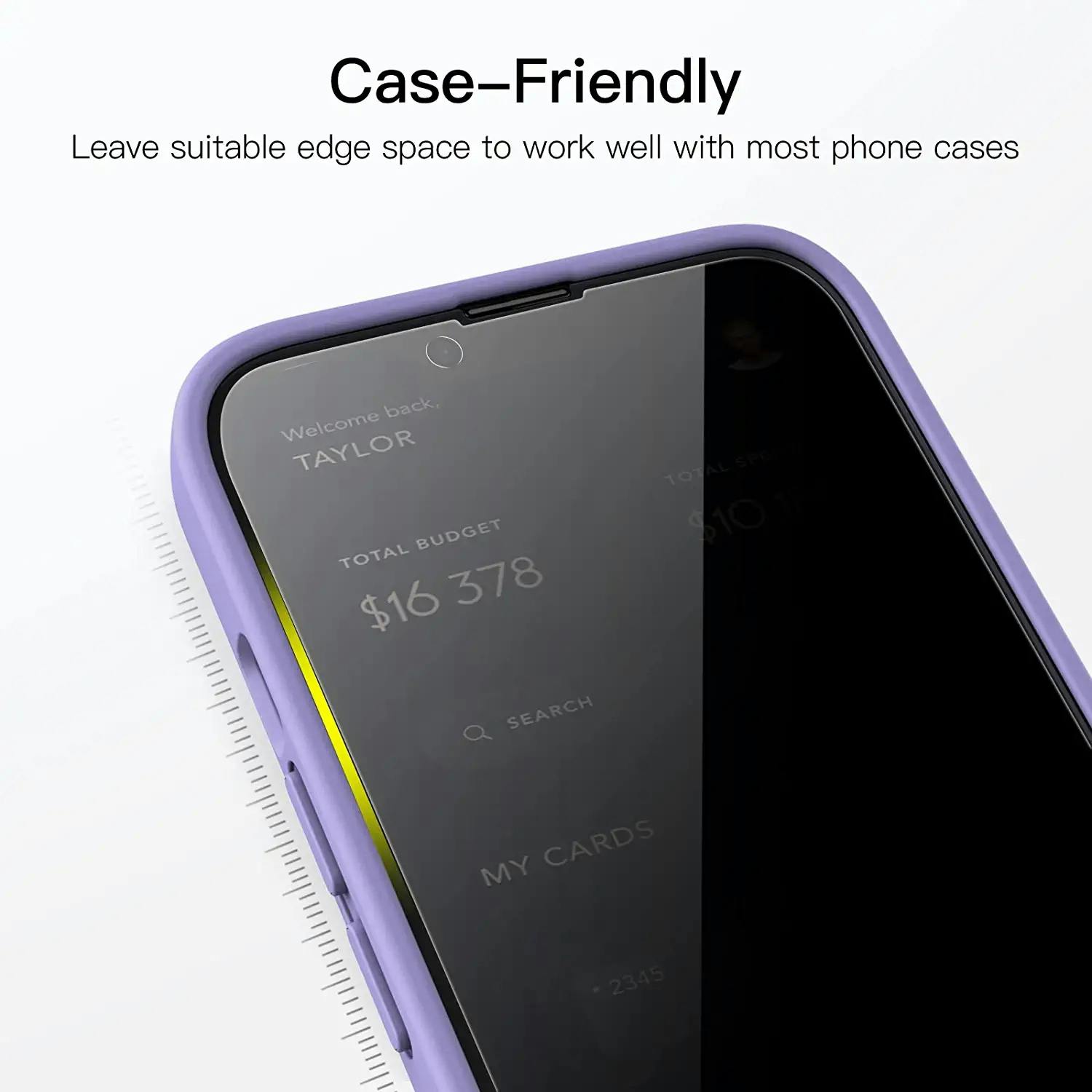 iPhone 14 Pro Privacy / Sekretessskärmskydd