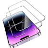 2-Pack iPhone 14 Pro Max Heltäckande Skärmskydd Glas