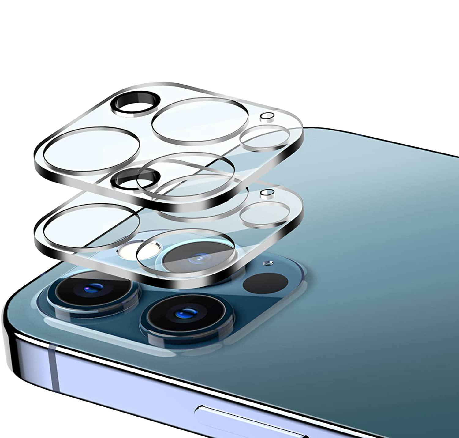 2-Pack iPhone 12 Pro Max Kamera Glas Skyddsglas