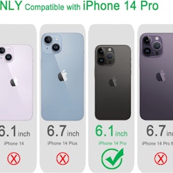 iPhone 14 Pro Extra iskunkestävä suojus