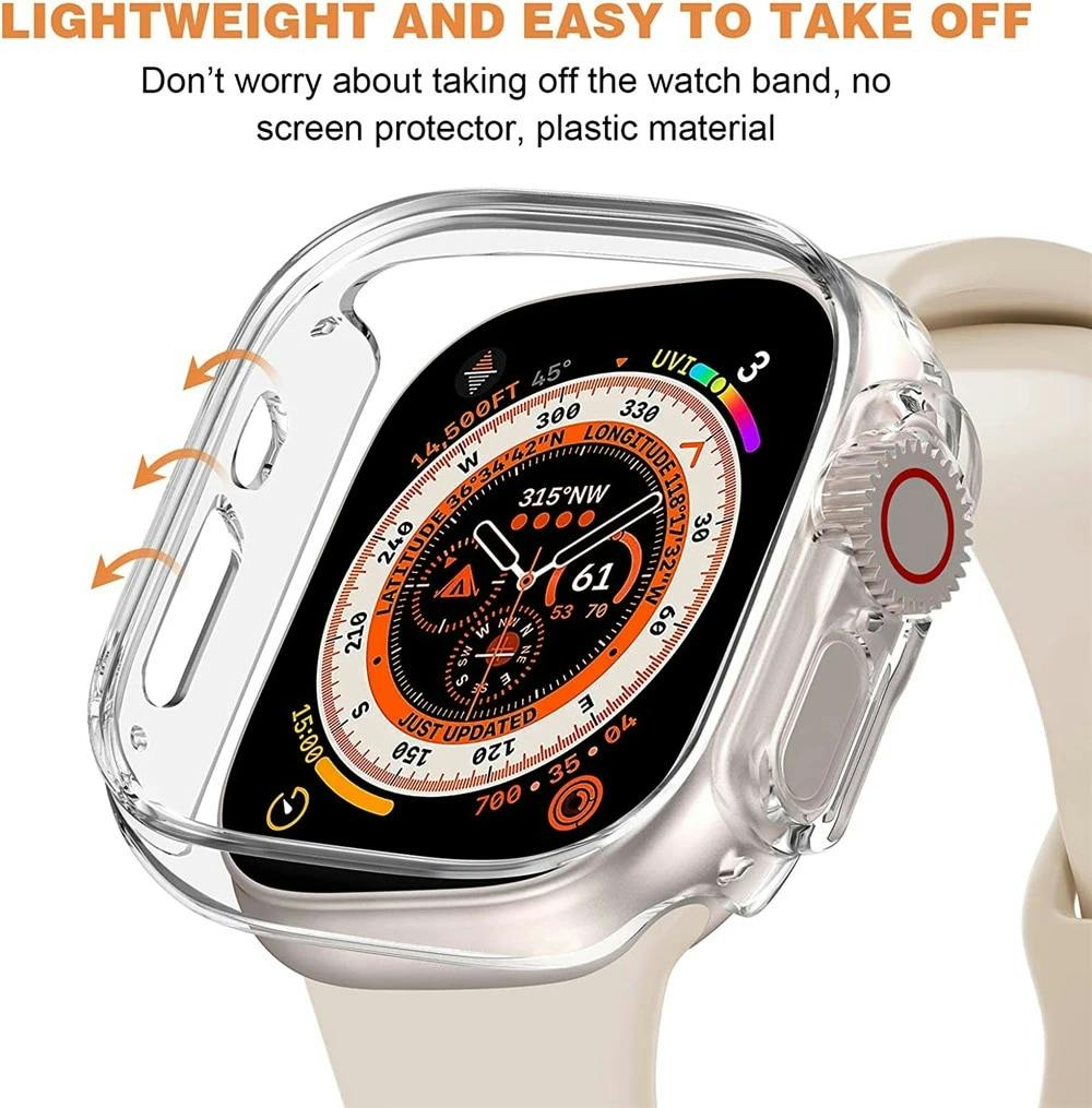 Apple Watch Ultra (49mm) kirkas kuori iskunkestävä