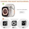 Apple Watch Ultra (49mm) Clear Skal Stöttåligt