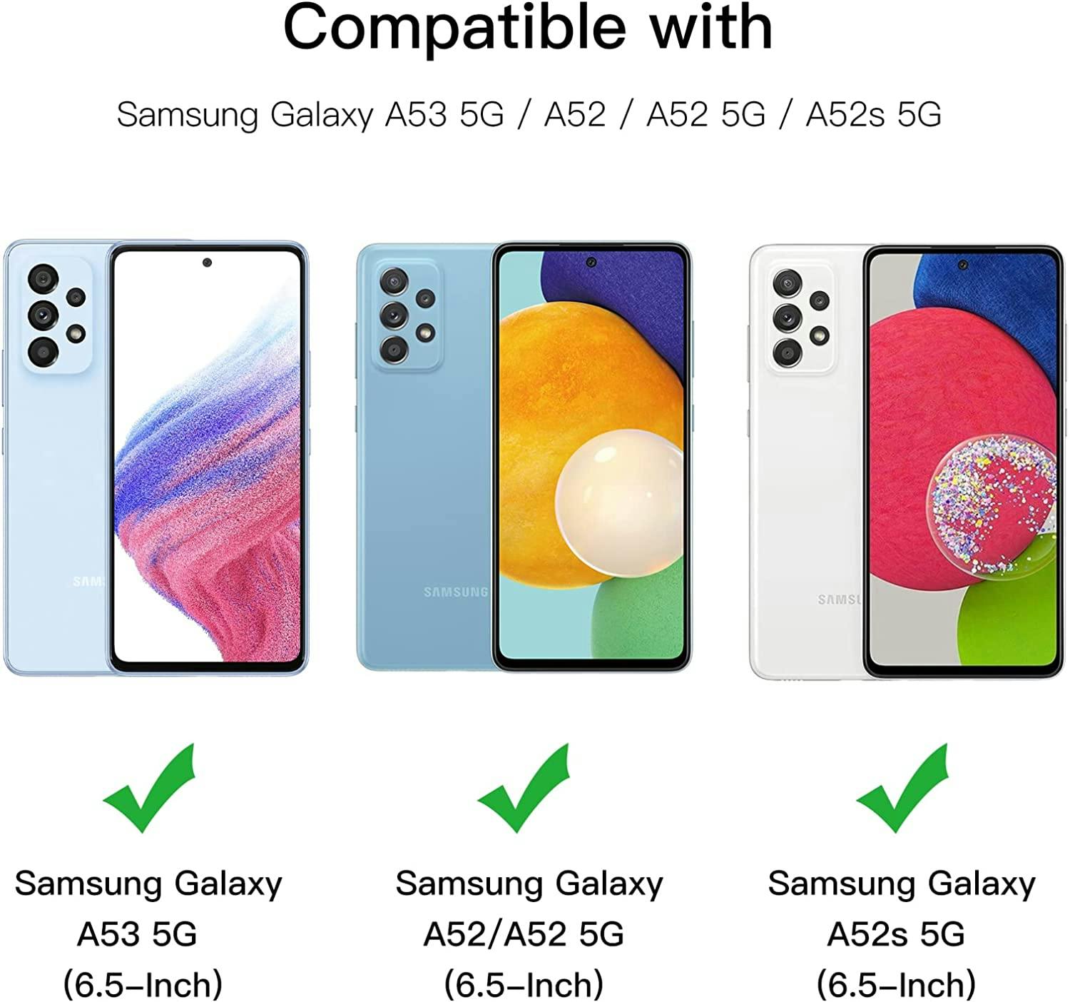 1-Pack Skärmskydd i Härdat Glas till Samsung A53 5G