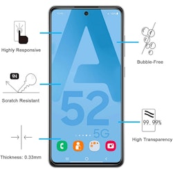 1-Pack Skärmskydd i Härdat Glas till Samsung A52