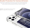 iPhone 7 / 8 Plus Transparent iPhone Skal med Korthållare