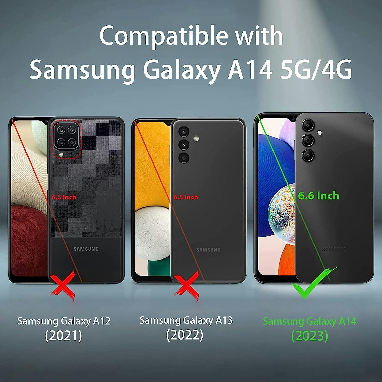 Samsung A14 Skal - Extra Stöttåligt