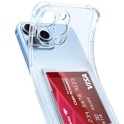 iPhone 15 Pro Transparent Plånboksskal