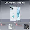 iPhone 15 Plus Transparent Plånboksskal