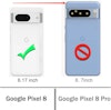 Google Pixel 8 Extra Stöttåligt Skal