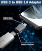 USB C till USB-adapter, USB C-hane till USB A 3.0-honaadapter