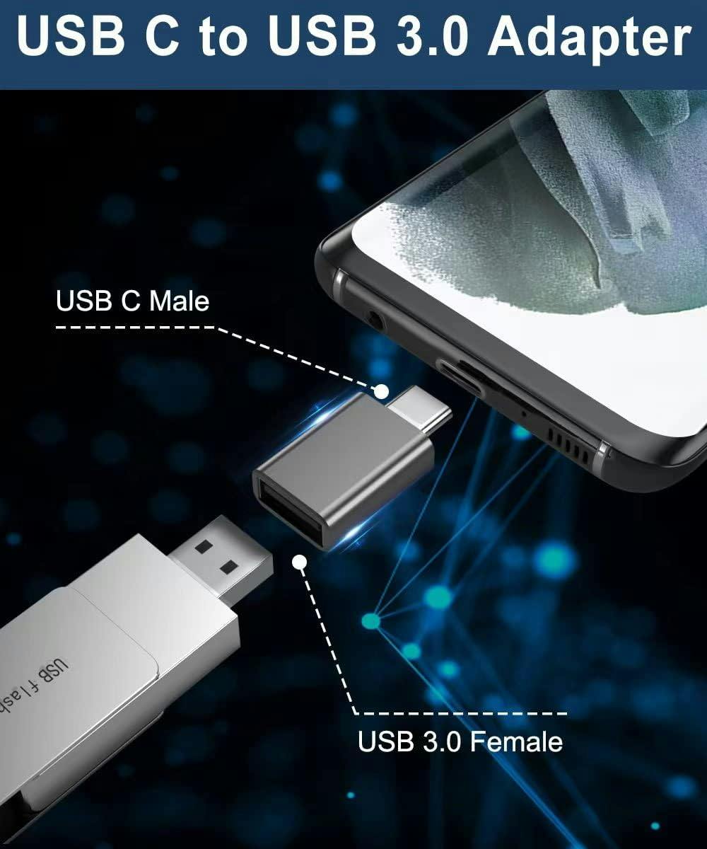 USB C till USB-adapter, USB C-hane till USB A 3.0-honaadapter