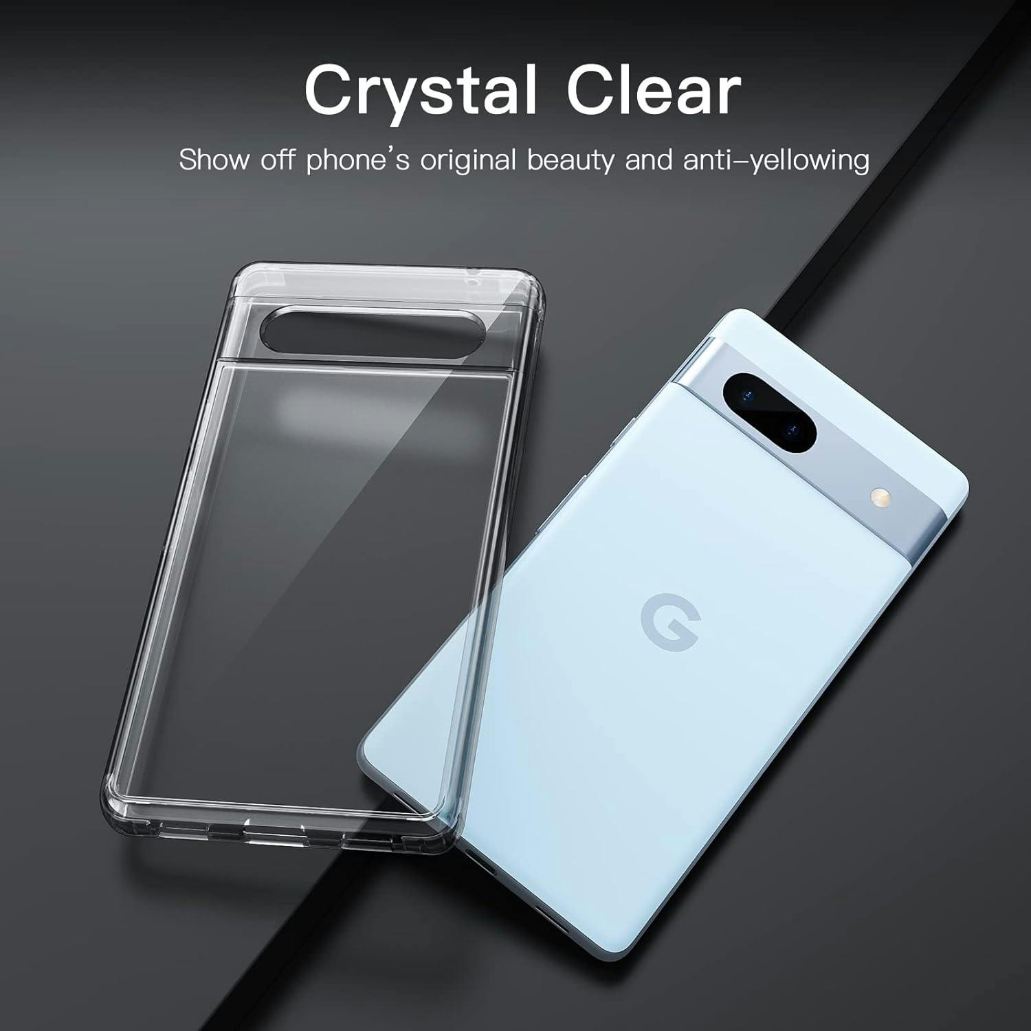 Google Pixel 7A - Transparent TPU Skal