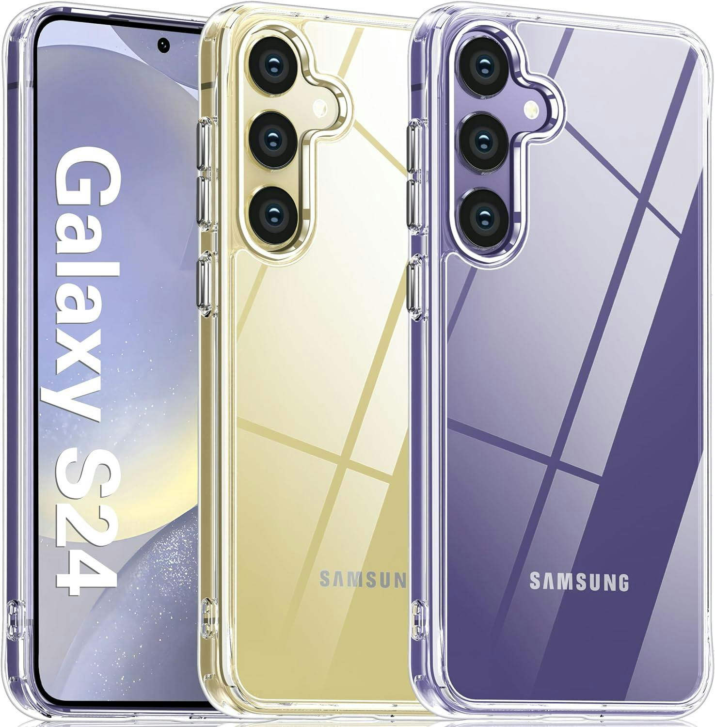 Samsung S24 - Transparent TPU Skal