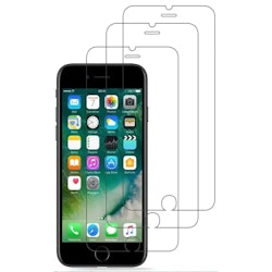 4-Pack Härdat Glas Skärmskydd till iPhone 7/8