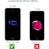 2-Pack iPhone 7 Plus / 8 Plus Skärmskydd