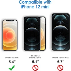 iPhone 12 Mini 5,4 tuuman TPU-suojus