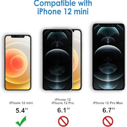 iPhone 12 Mini 5,4 Inch - Extra Stöttåligt