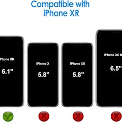 iPhone XR -kuori - erittäin iskunkestävä