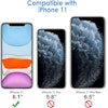 iPhone 11 kova läpinäkyvä kuori