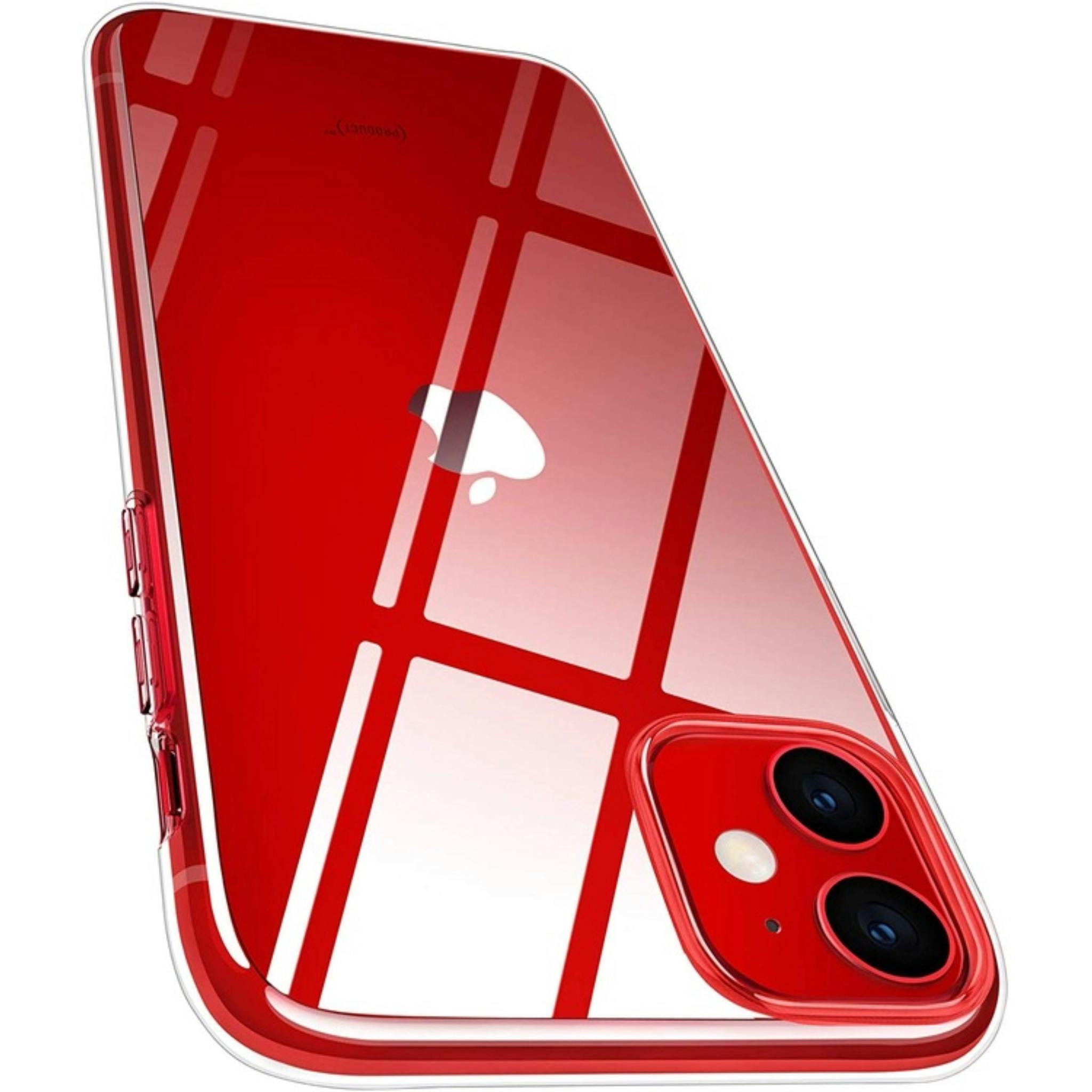 iPhone 11 kova läpinäkyvä kuori