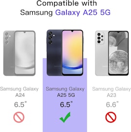 Samsung A25 - Transparent TPU Skal