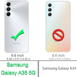 Samsung A35 Skal - Extra Stöttåligt