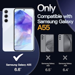 Samsung A55 - Transparent TPU Skal