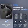 iPhone 15 Pro Max Svart Magsafe Skal
