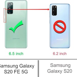Samsung Galaxy S20 FE - Erittäin iskunkestävä suojus