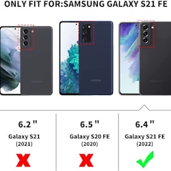 Samsung Galaxy S21 FE - Erittäin iskunkestävä suojus