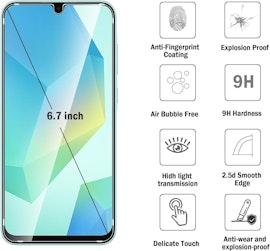 1-Pack Skärmskydd i Härdat Glas till Samsung A16