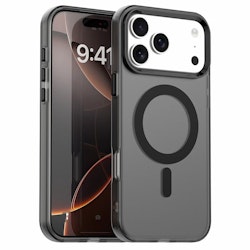 iPhone 17 Pro Matt Svart Magsafe Skal