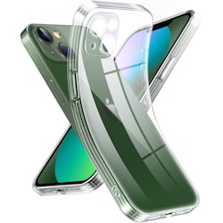 iPhone 13 Transparent TPU Skal – Extra Kameraskydd