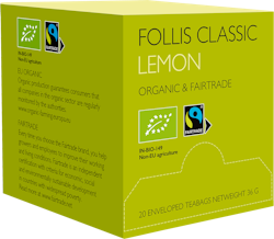 Follis Classic Green Lemon Tea, 20 påsar