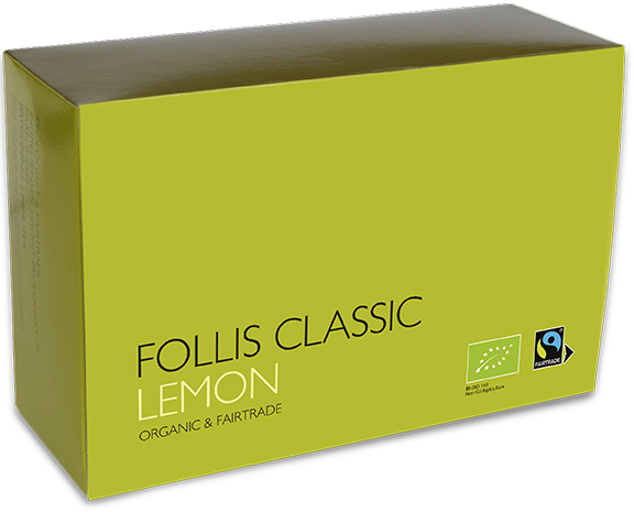 Follis Classic Lemon Green Tea, 100 påsar