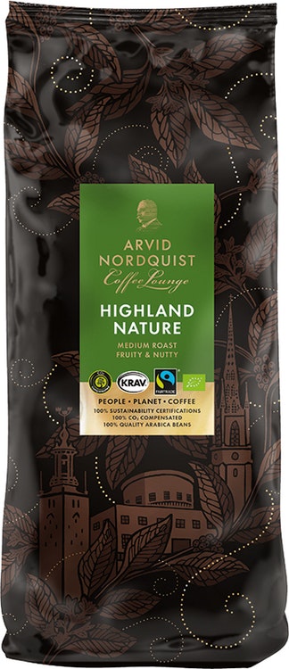 Arvid Nordquist Highland Nature Hela Bönor 6x1000g