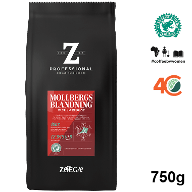 Zoégas Mollbergs Hela Bönor 8x750g