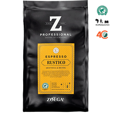 Zoégas Espresso Rustico Hela Bönor 8x750g