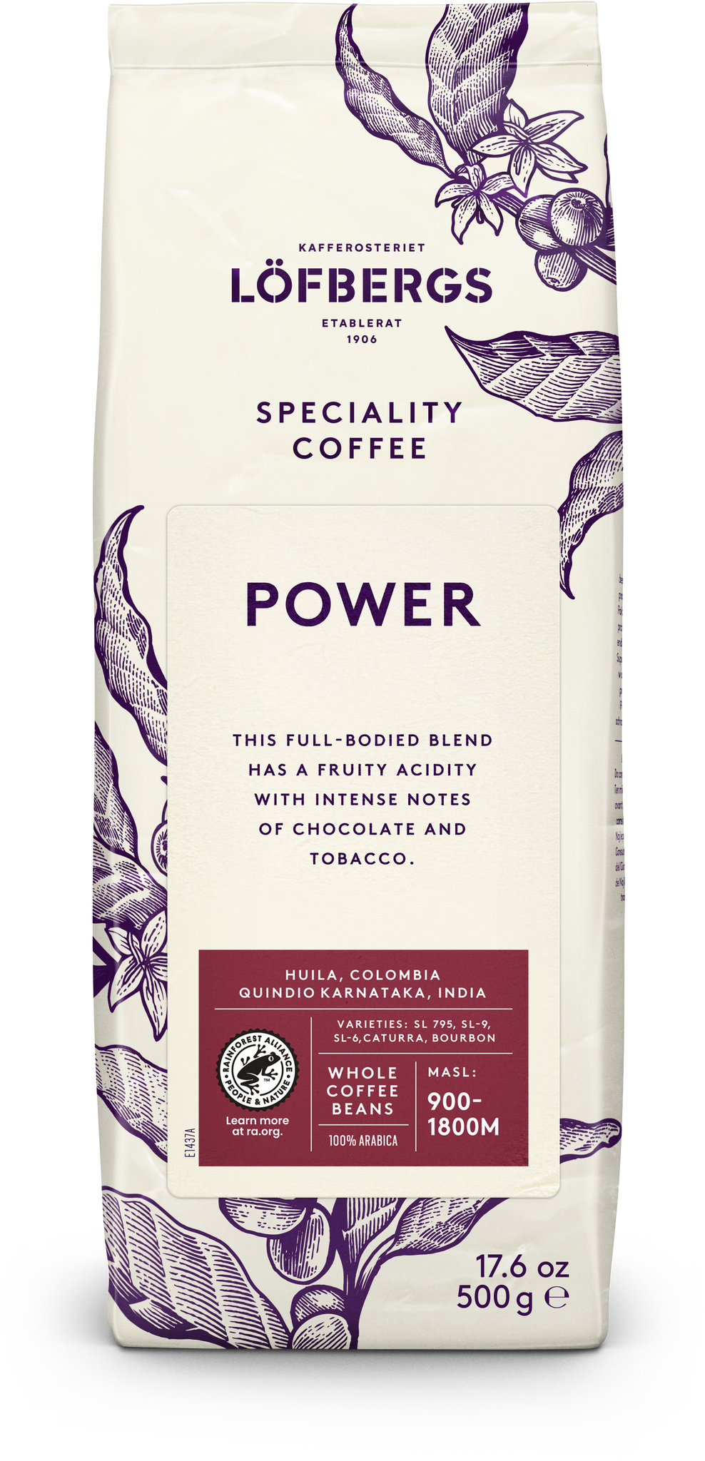 Löfbergs Power Espresso 8x500g