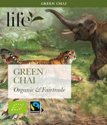 Chai, Grönt te, Life by Follis Eko Fairtrade, 6 x20 påsar
