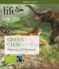 Chai, Grönt te, Life by Follis Eko Fairtrade, 6 x20 påsar