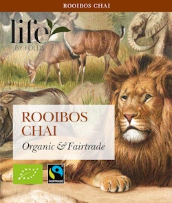 Chai, Rooibos, Life by Follis Eko Fairtrade, 6 x20 påsar