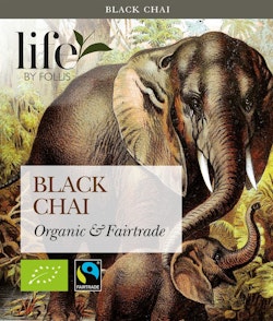 Chai, Svart te, Life by Follis Eko Fairtrade, 6 x20 påsar