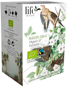 Chai, Vitt & grönt te, Life by Follis Eko Fairtrade, 6 x20 påsar