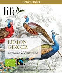 Citron Ingefära, Örtte, Life by Follis Eko Fairtrade, 6 x20 påsar