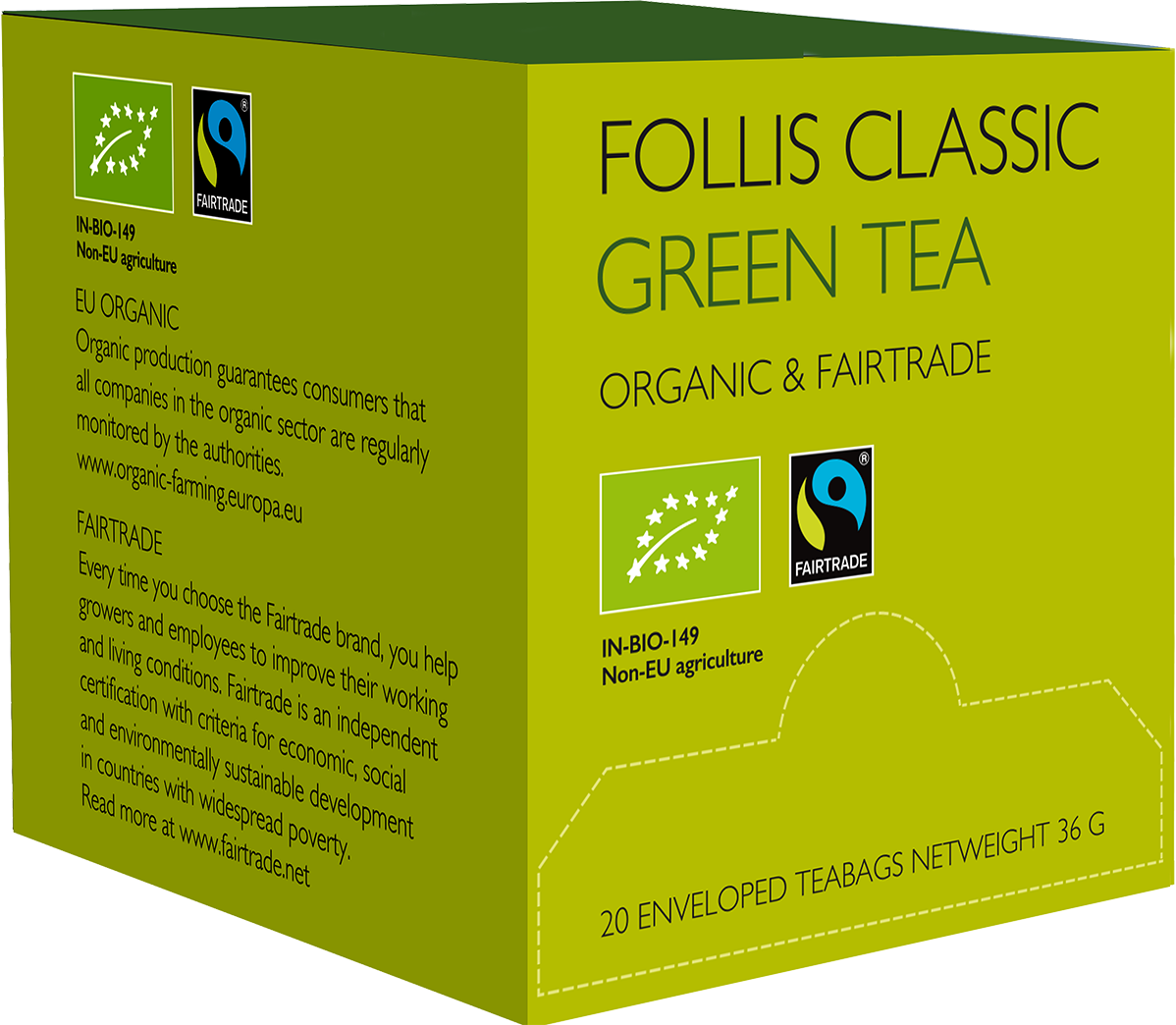 Follis Classic Green Tea, 20 påsar