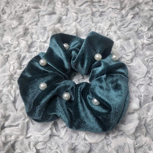 Scrunchie | Smaragdgrön