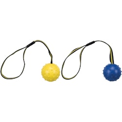 Trixie, sporting boll på nylonband, naturgummi, 7/35 cm