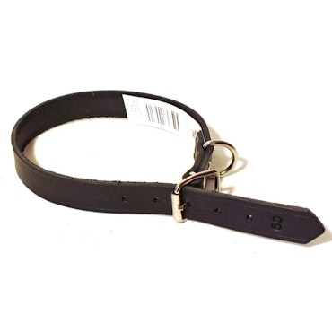 Alac, läderhalsband, brun